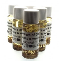 10ml Showers of Gold Herbal Spell Oil Fertility and Wealth
